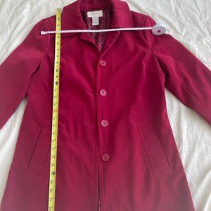 Red Soft Shell Wind Coat (Merona from Target)